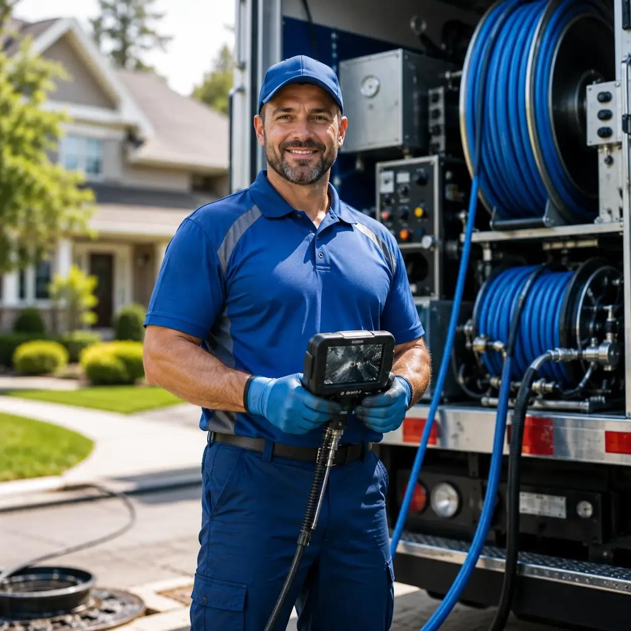 Local outdoor drain cleaning specialists in Farley, IA